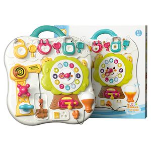 
Guyu baby busy board 6-12 months old Montessori early education educational toy baby 0-1 year old finger training