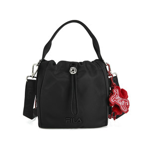 Take off immediately shoulder bag FILA Fila official women's bag casual black pony pendant single shoulder crossbody lucky bag bag