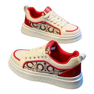 Semir zodiac year men's shoes spring sports and leisure design niche sneakers low-top canvas versatile height-increasing white shoes