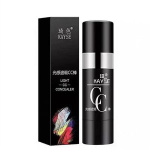Qi -colored CC Baseball Genuine flagship store official website light sense concealer brighten skin color, waterproof, moisturizing water light CC cream foundation
