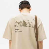 Летняя японская свежая модная мультяшная футболка с коротким рукавом, короткий рукав