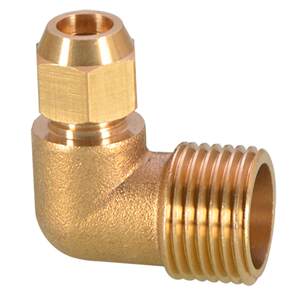 
Brass outer wire flaring elbow flare copper pipe joint flaring right angle 90 elbow air conditioning and refrigeration accessories