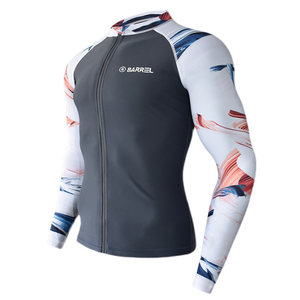 
Korean men's surfing suit quick-drying sun protection diving suit jellyfish suit slimming hot spring split swimsuit long-sleeved trousers