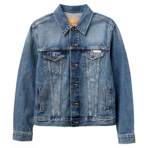 
A Tong Niu She Calvin Klein casual fashion lapel denim jacket men's comfortable versatile coat spring and autumn