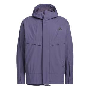 
Water-repellent and windproof casual velvet hooded jacket men's autumn and winter new adidas Adidas light sports