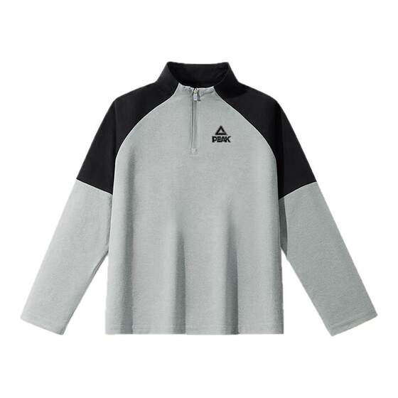 
Peak children's clothing children's long-sleeved T-shirt summer new boys half-cardigan clothes sports quick-drying clothes autumn tops