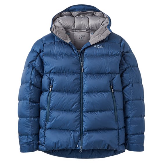 
RAB Neutrino Pro Men's 800 Puff Water Repellent Goose Down Down Jacket Hooded Lightweight Warmth QDB-85