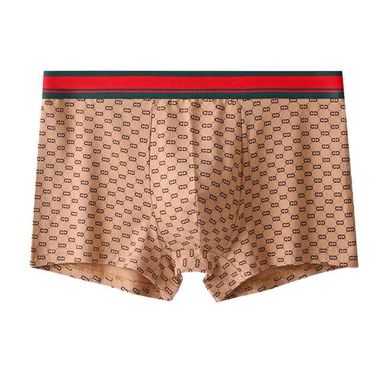 
Pure cotton antibacterial men's underwear comfortable boxer sports boxer high elastic pants teen underwear boys