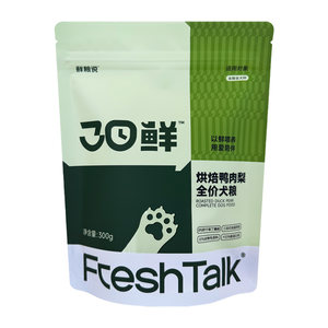 
[Tmall u first] Fresh Food Says 30 Days Fresh Baked Duck Meat and Pear Dog Food Full Price Dog Food to Remove Tear Stains Teddy 300g