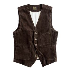 Madiden pretend to be American retro hunting vest vest vest vest Amea Kanka shoulder jacket British style men's autumn
