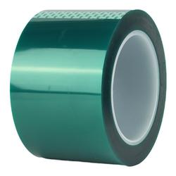 Green High Temperature Tape Thickened Pet0.15/0.24mm High Temperature Resistant Electrical Insulation Spray Masking Plating Tape