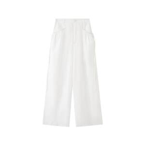 
Sanfu white pants women's 2026 new summer drawstring straps loose straight casual trousers women's 521286