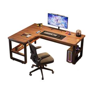 
Corner table bedroom e-sports table computer table corner wall hole board bookshelf desk desktop home office study