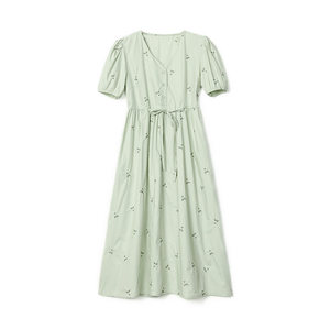 Fisher in the United States Fisher Pregnant Women's Summer Dress New Cotton Loose Summer Summer Breastfeeding Mother -in Maternal Women Skirt Children