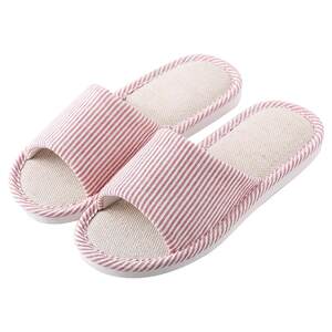 
Jialiya linen slippers for women, summer indoor home hospitality, non-slip, not easy to smell, all-season cotton and linen slippers for men