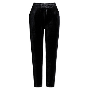 Gold Velvet Mom Pants Middle-aged and Elderly Mom Pants