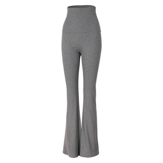 
DCW high-elastic sports boot-cut pants for women, tight-fitting, slimming Pilates yoga pants, running training, fitness bag hip pants