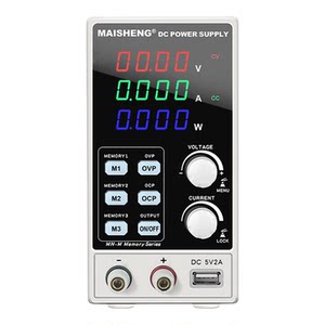 
Mini adjustable DC voltage-regulating power supply 15V30V5A10a digital display maintenance electrolysis experiment Maisen adjustable power supply