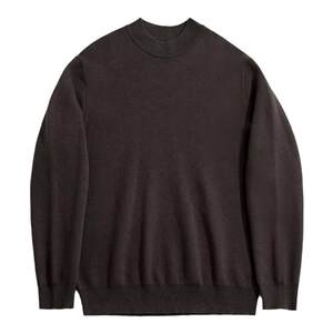 
Sea road double-faced half-turtleneck sweater for men in autumn and winter machine-washable comfort pullover sweater base shirt