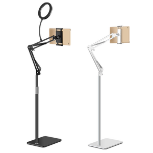 Mobile phone stand floor-standing bedside bed lazier universal clip live broadcast iPad tablet universal universal shooting video photography special multi-functional Douyin artifact telescopic support frame