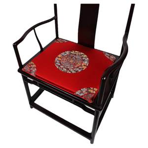 
Chinese mahogany chair Taishi chair cushion sofa cushion customized solid wood furniture tea table master chair tea chair cushion four seasons