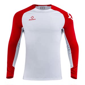 
The accurate running blue T-shirt men's sports casual running long-sleeved T-shirt comfortable throw blue suit pullover round neck spring wear for men and women