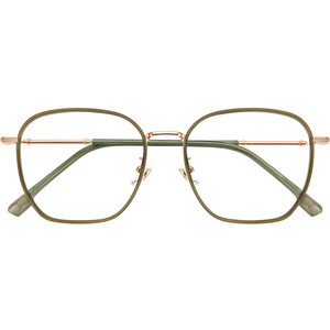 
Leshen professionally equipped with anti-blue light myopia glasses frame for women square round face large frame flat eye frame can match degrees