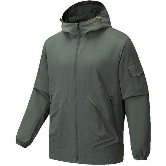 
ANTA fluorine-free water repellent woven sports jacket men and women same style outdoor camping jacket top 172616604