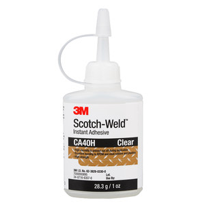 
3m strong glue CA40H quick-drying glue high-strength sticky double-sided tape adhesive transparent repair 520 fixed glue