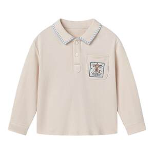 
Manxi children's clothing children's long-sleeved shirt spring POLO shirt 2026 new boys' tops boy's long-sleeved T-shirt