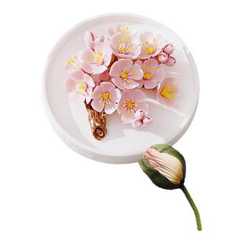 Dehua ceramic home decoration hand-cooked flowers