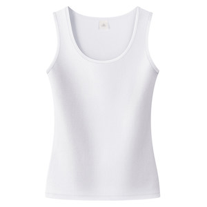 Geng Haolun's coarse thread white vest male tight -fitting muscle fitness exercise training breathable sweat absorption spar