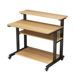 Computer desk desktop carbon fiber home bedroom integrated bedside desk simple gaming table movable study table