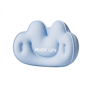 Inflatable lumbar cushion, press lumbar cushion, long-distance aircraft, high-speed rail second-class seat sleeping artifact, u-shaped pillow, portable travel