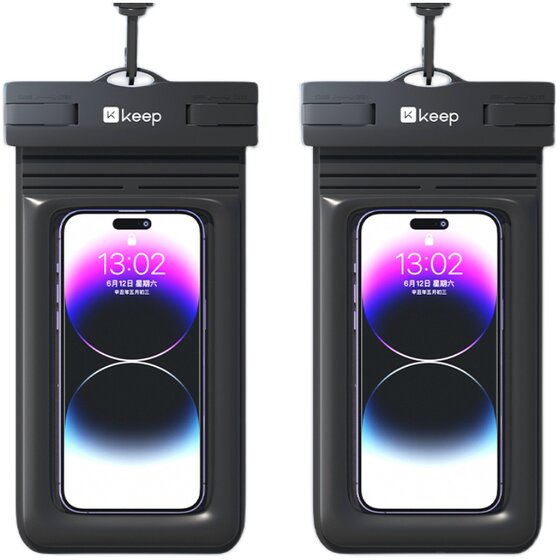 
Keep mobile phone waterproof bag touch screen swimming snorkeling rafting equipment underwater photography special transparent seal for takeout
