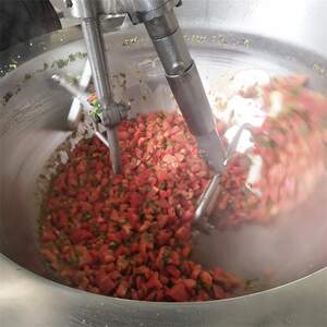 
Kitchen wok, large commercial cooking machine, automatic no-burning wok