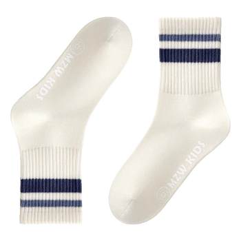 Cotton bamboo house children's socks in the middle tube pure cotton to prevent odor and sweat suck