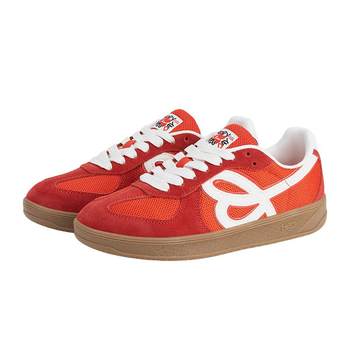 HBDxWe Flower joint branded 2025 red German training shoes for women and men's versatile sports and casual shoes
