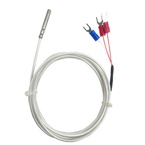 PT100 temperature sensor probe Platinum hot resistance precision WZP-PT100 probe-type anticorrosive waterproof high temperature
