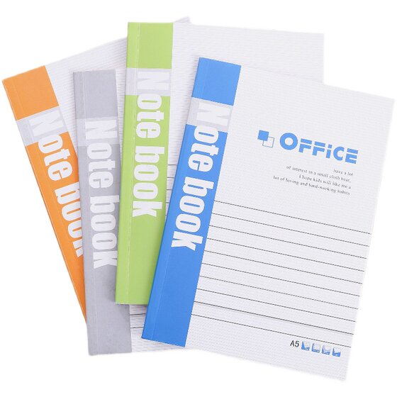 Notebook Simple Primary School Student Workbook A5 Soft Copy Soft Leather Record Book of Junior High School Students