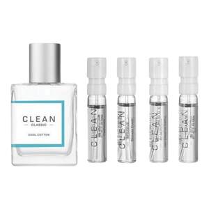 Clean clean cold cotton warm cotton breathing fresh air and women's white shirt neutral long -lasting light perfume sample
