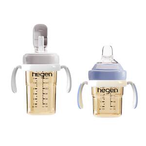 
Suitable for hegen duck mouth nipple bottle accessories direct drinking straw gravity ball handle universal learning cup lid