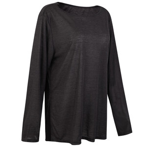 Fitness girls loose thin yoga clothes blouse breathable quick-drying sports tops for summer slimming Pilates T-shirt