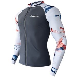 Men's sun protection swimsuit quick-drying surfing suit split long-sleeved trousers suit wetsuit snorkeling wetsuit wetsuit