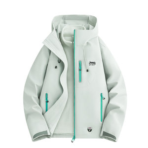 
JEEP Jacket Women's 2026 New Spring and Autumn Three-in-One Windproof Outdoor Mountaineering Wear Winter Small Jacket Women