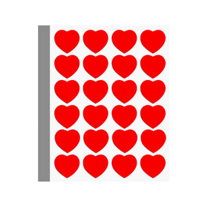 
Jerry Love Stickers Children's Kindergarten Reward Stickers Colorful Love Stickers Primary School Student Self-Discipline Praise Stickers Teacher Encourages Baby Homework Behavior Star Mark Small Red Large Customization