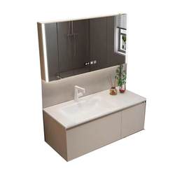 Hot-bent integrated basin with rock plate that can hold sweeper