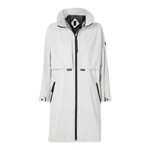 
Foreign Trade Canada E Order Trench Coat Women's Medium-length High-end Outdoor Fashion Slim Water-Repellent Hooded Jacket