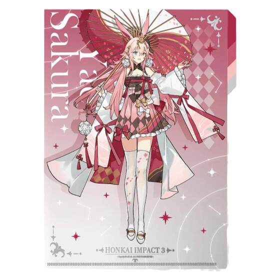 
[MiHoYo/Honkai 3] Waltz of the Stars Valkyrie Multi-Layer Folder Yae Sakura Fuhua miHoYo