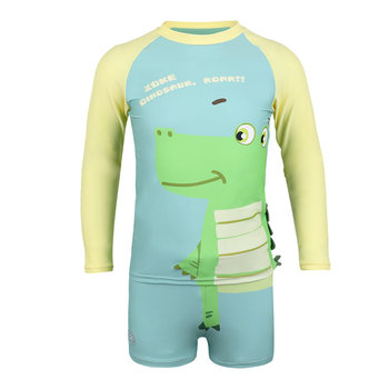 
Zhouke boy split long sleeve flat angle fake swimsuit